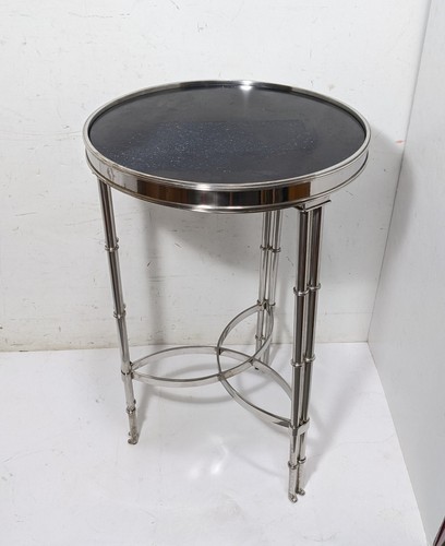 Vintage chrome nickel marble - &,